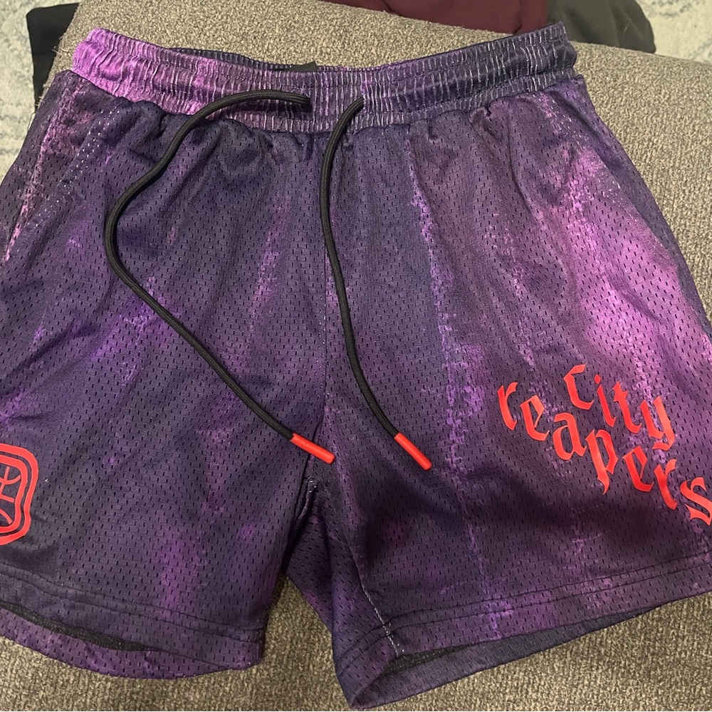 City Reapers Purple Athletic Shorts